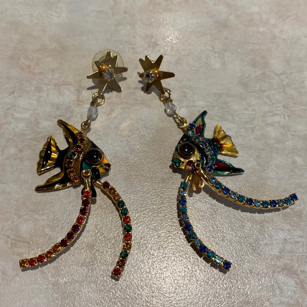 Vintage Lunch at the Ritz Earrings